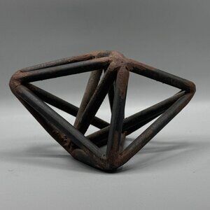 Vintage Modernist Iron Welded Sculpture